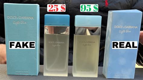 dolce gabbana light blue fake vs real